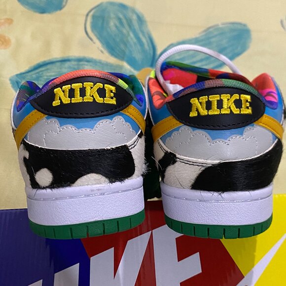 Nike SB Dunk Low “Chunky Dunky” Multicolor Sneakers - Picture 7 of 8
